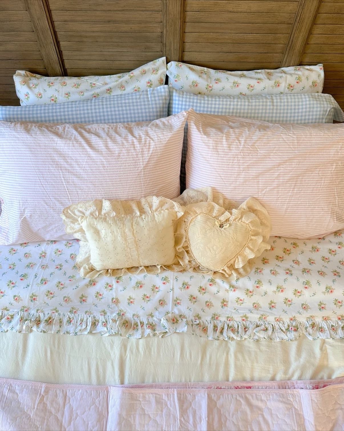 having the sheets flying above you