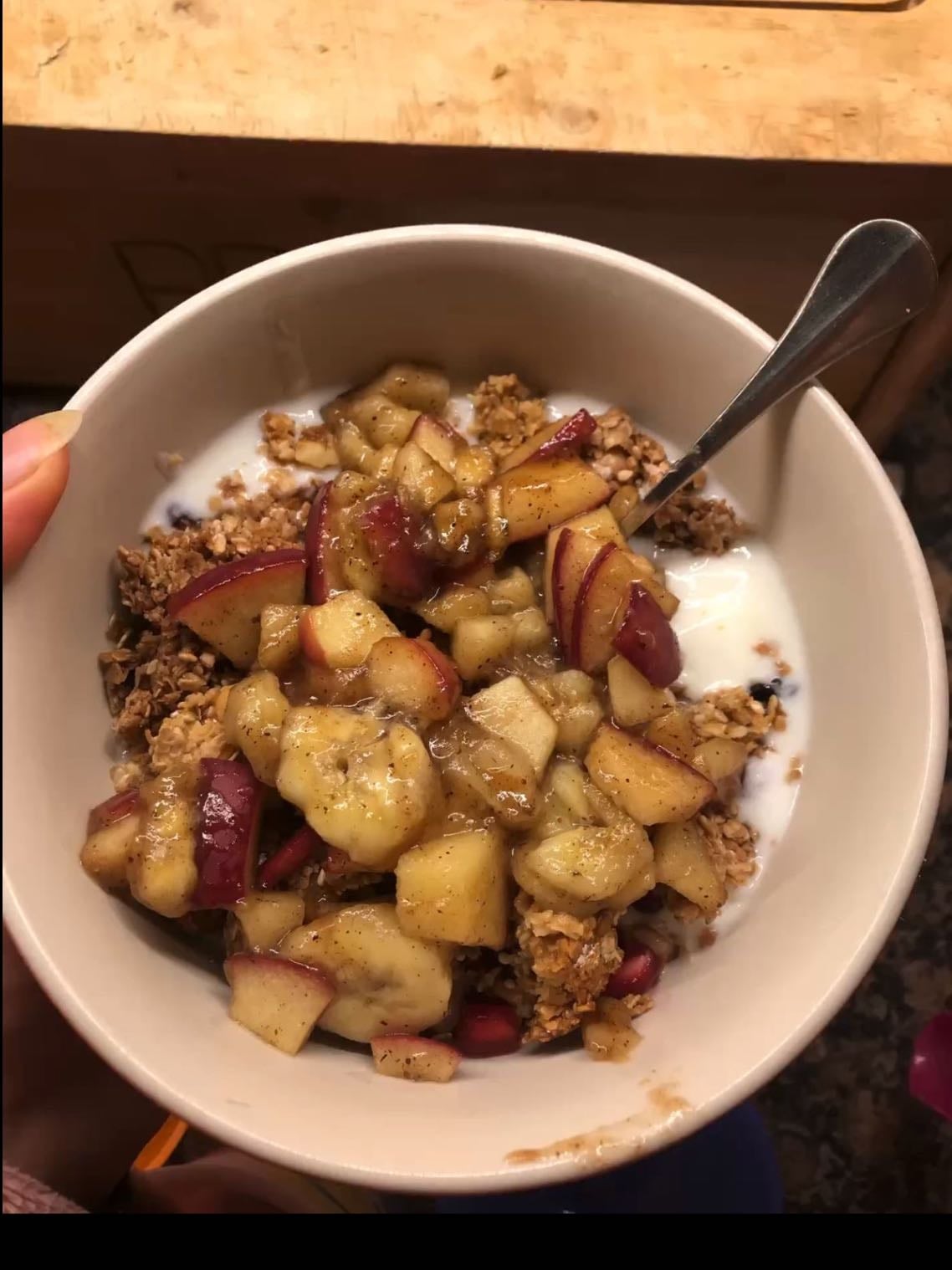 muesli - apple and cinnamon