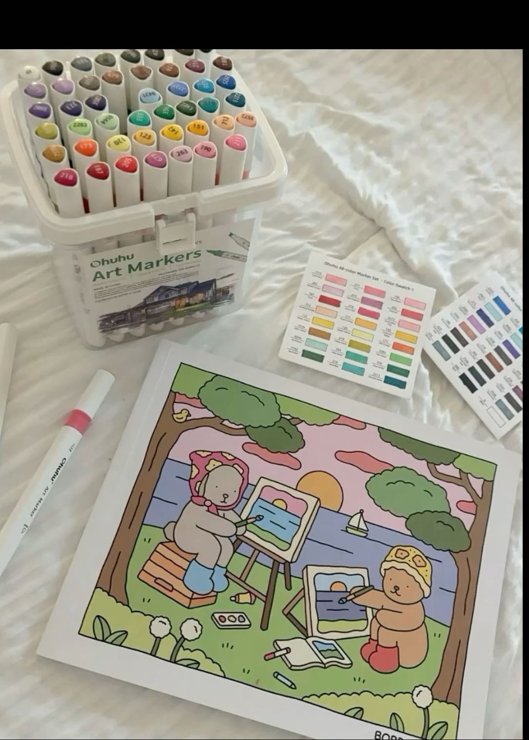 colouring in