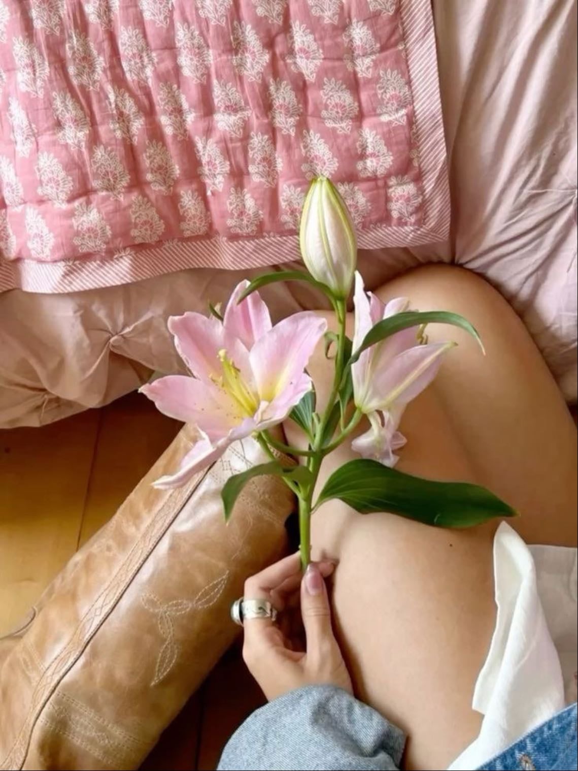 pick flowers