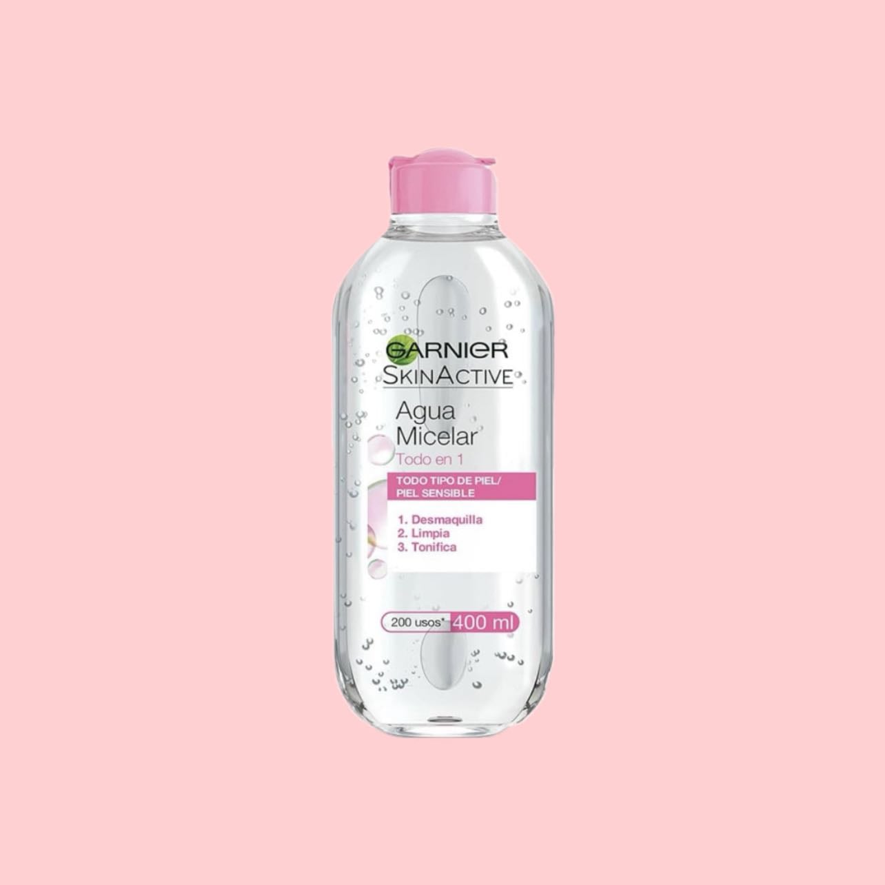 1. Agua Micelar - (cualquier marca)