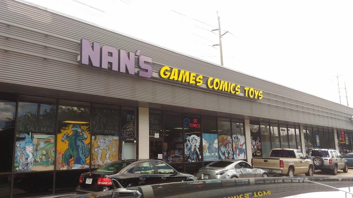 Nan's Games & Comics Toys - Open 11am - 6pm