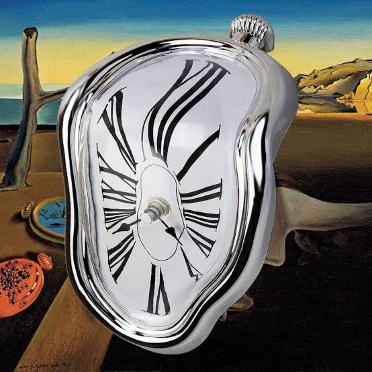 Do a Dalí melted clock