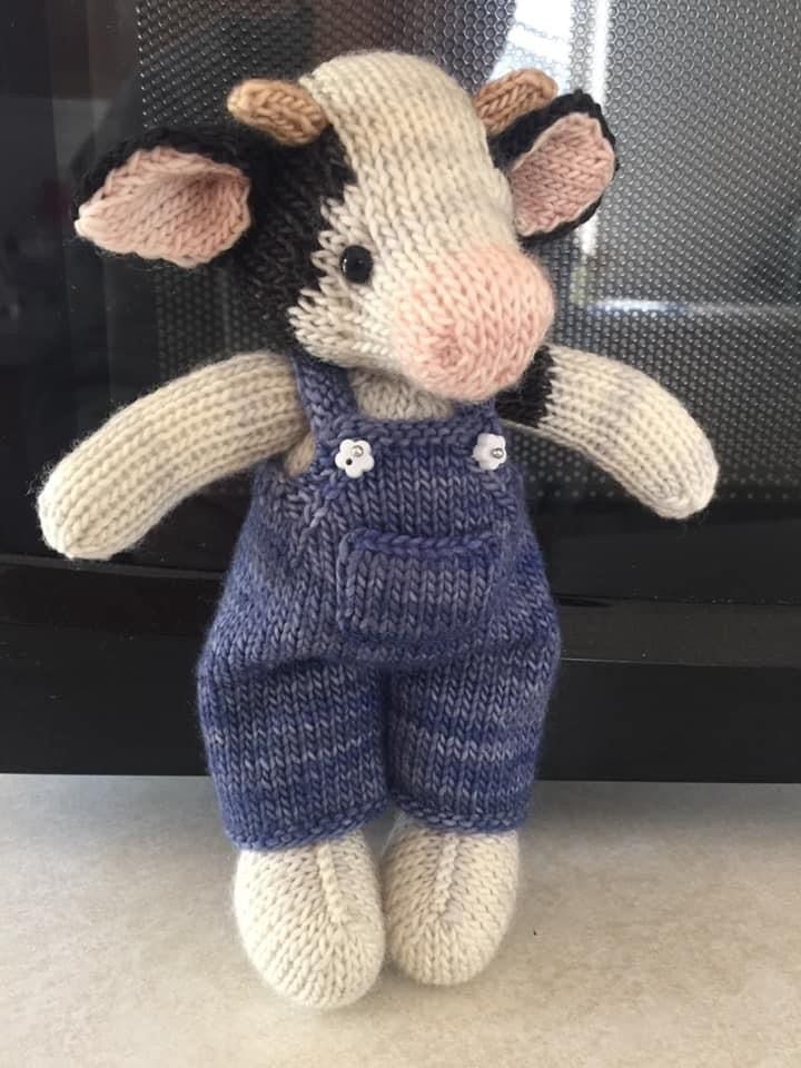 crochet cow - Pinterest