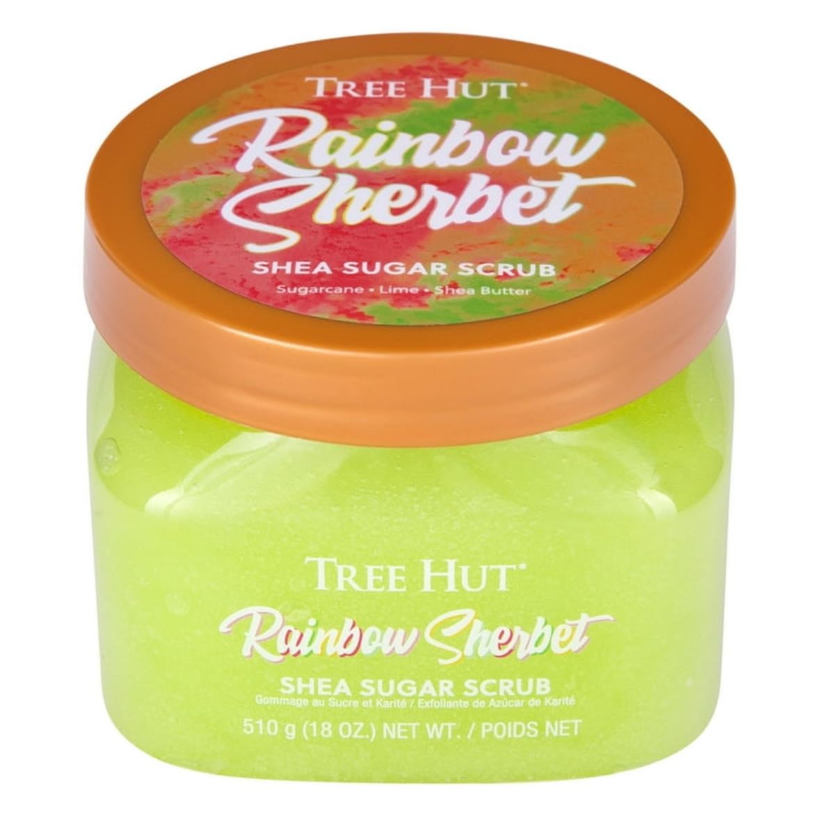 tree hut rainbow sherbet sugar scrub