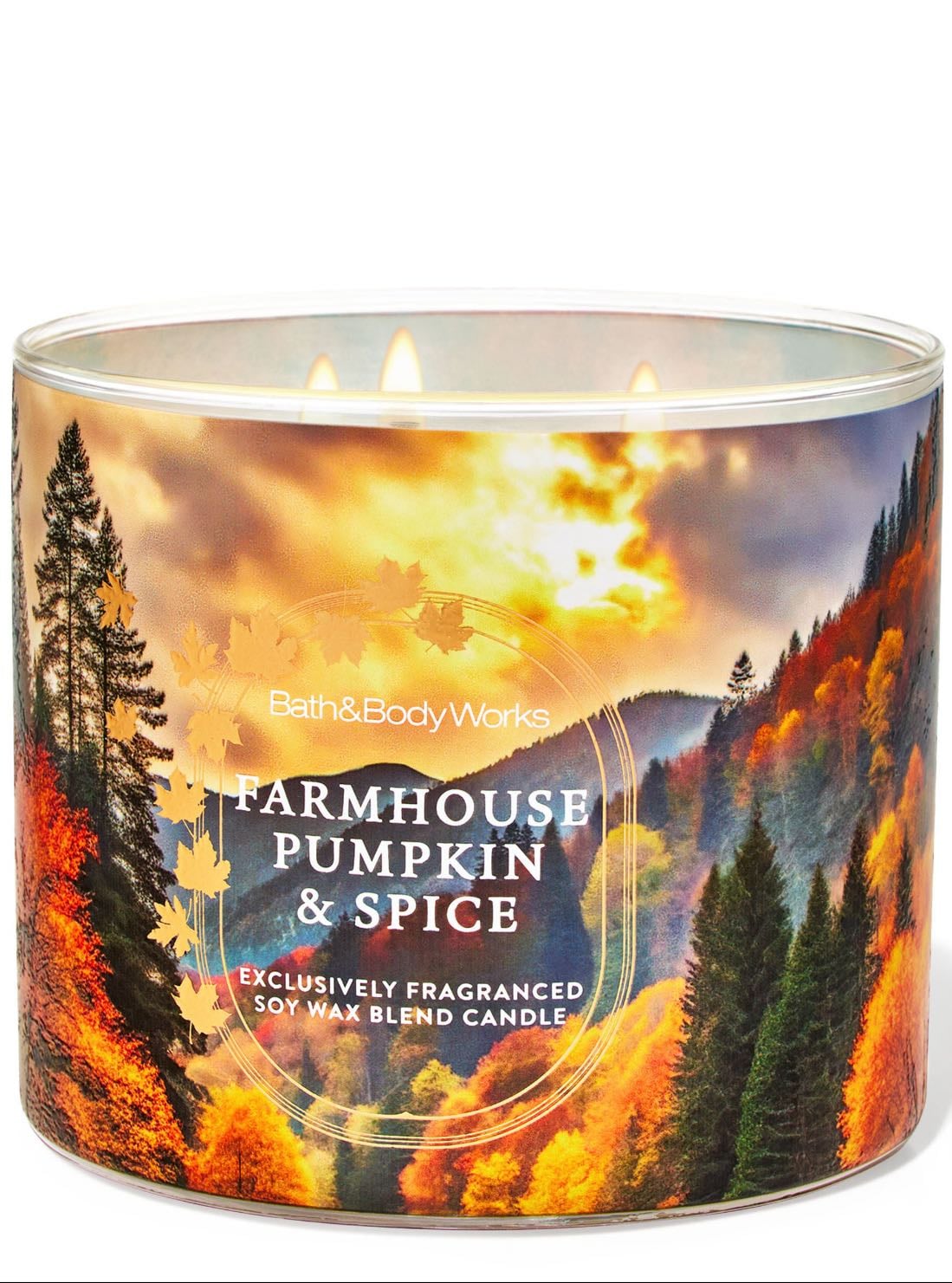 farmhouse pumpkin and spice candle
