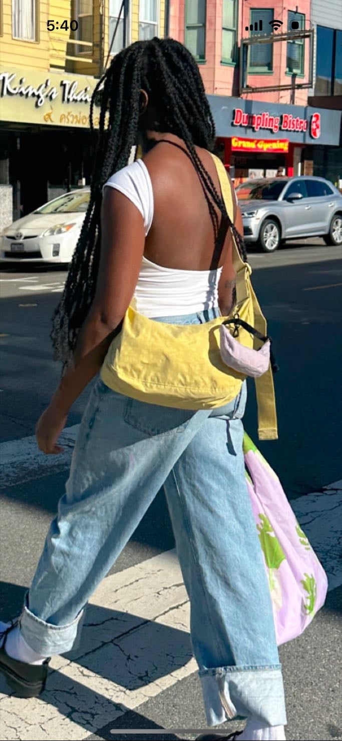 medium baggu - butter yellow