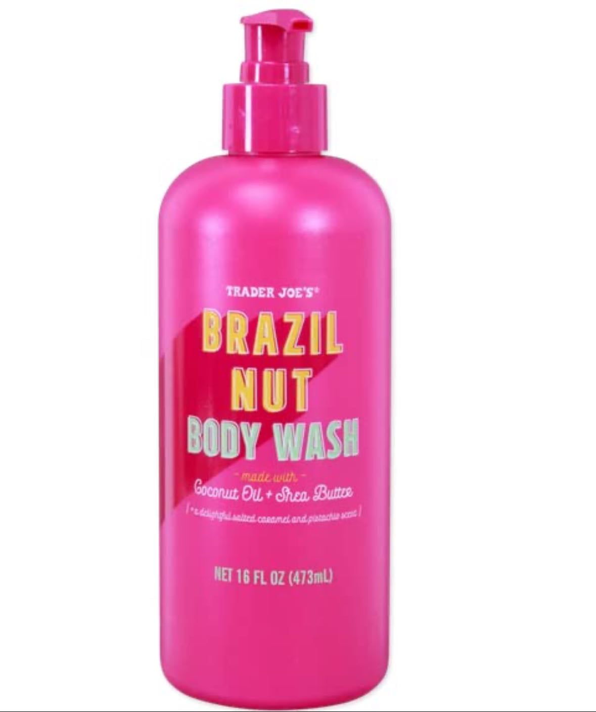 trader joeβs brazil nut body wash
