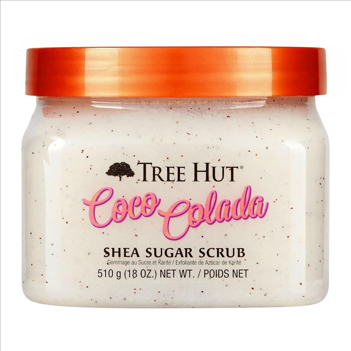 tree hut coco colada sugar scrub