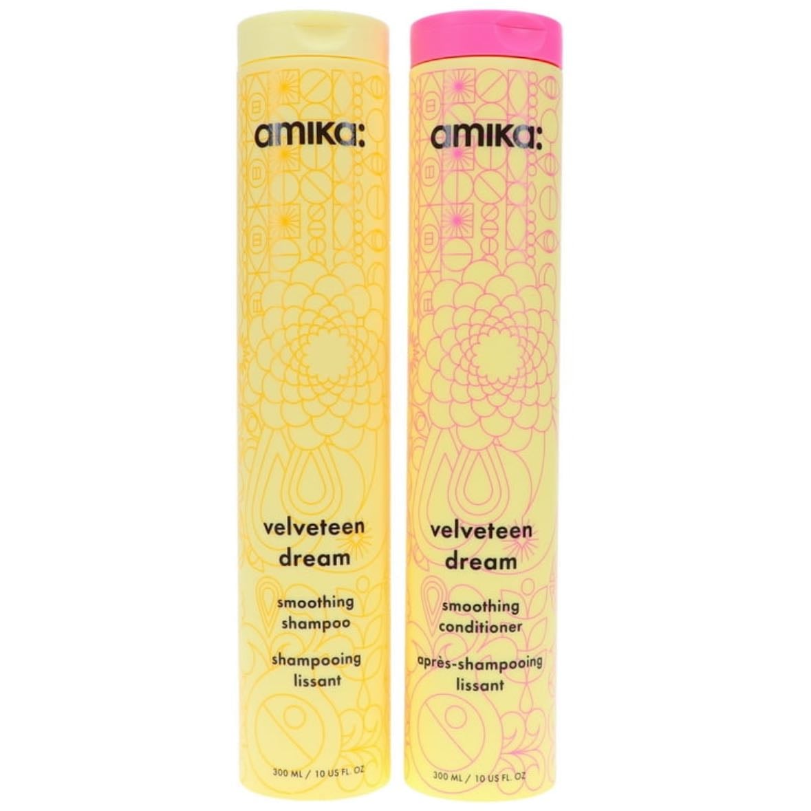 amika velveteen dream shampoo and smoothing conditioner