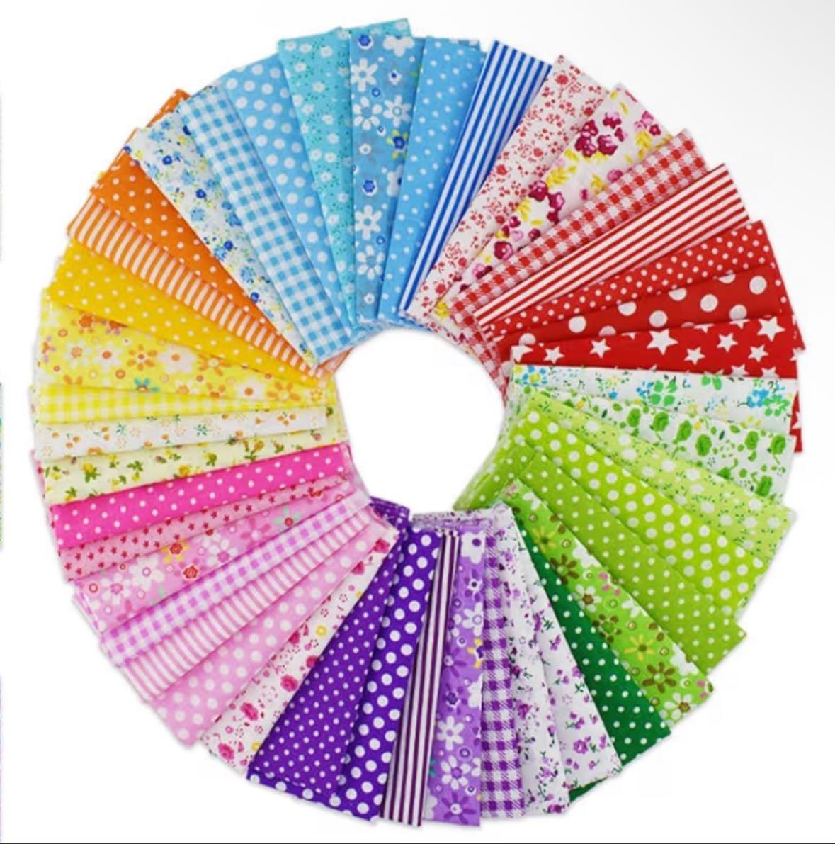 Amazon.com: 42 Pcs 9.8 x 9.8 Inches Cotton Fabric Sewing Patchwork Squares Quilting Bundles Different Pattern Cloths for Sewing DIY Art Work Supplies Scrapbooking Quilting by Renashed - Shop the Store on Amazon ›