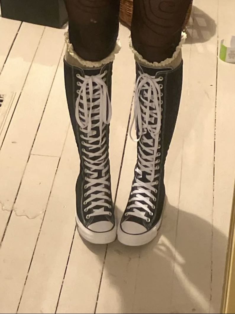 knee high converse