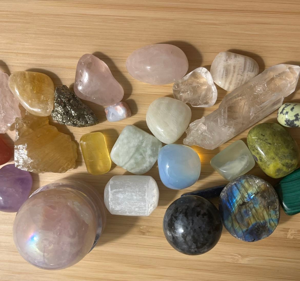 my crystals🔮