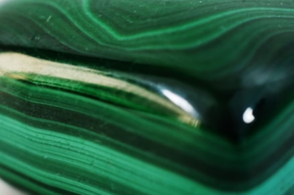 malachite - intuition, abundance, encourages transformation, absorbs negative energies