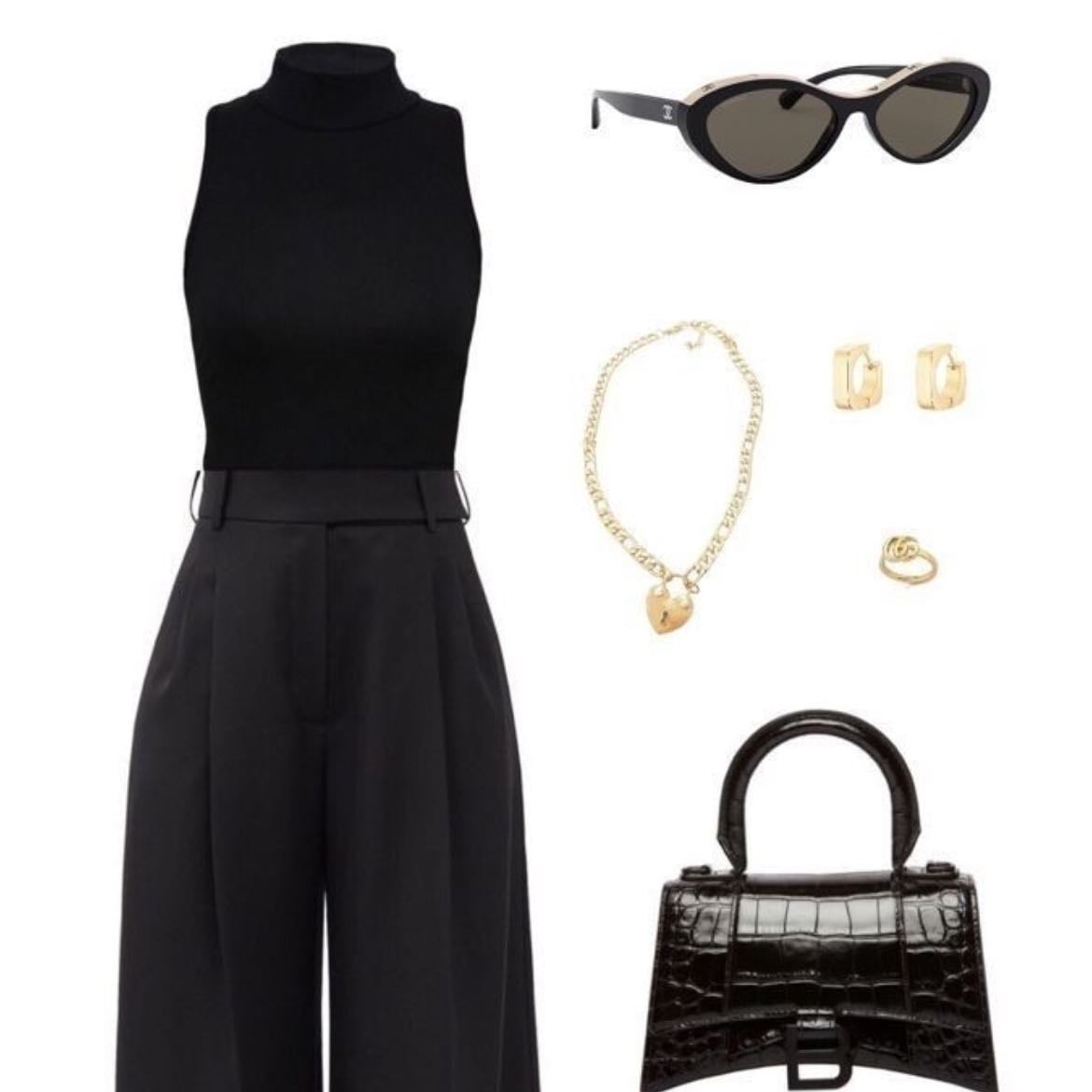 Black outfit