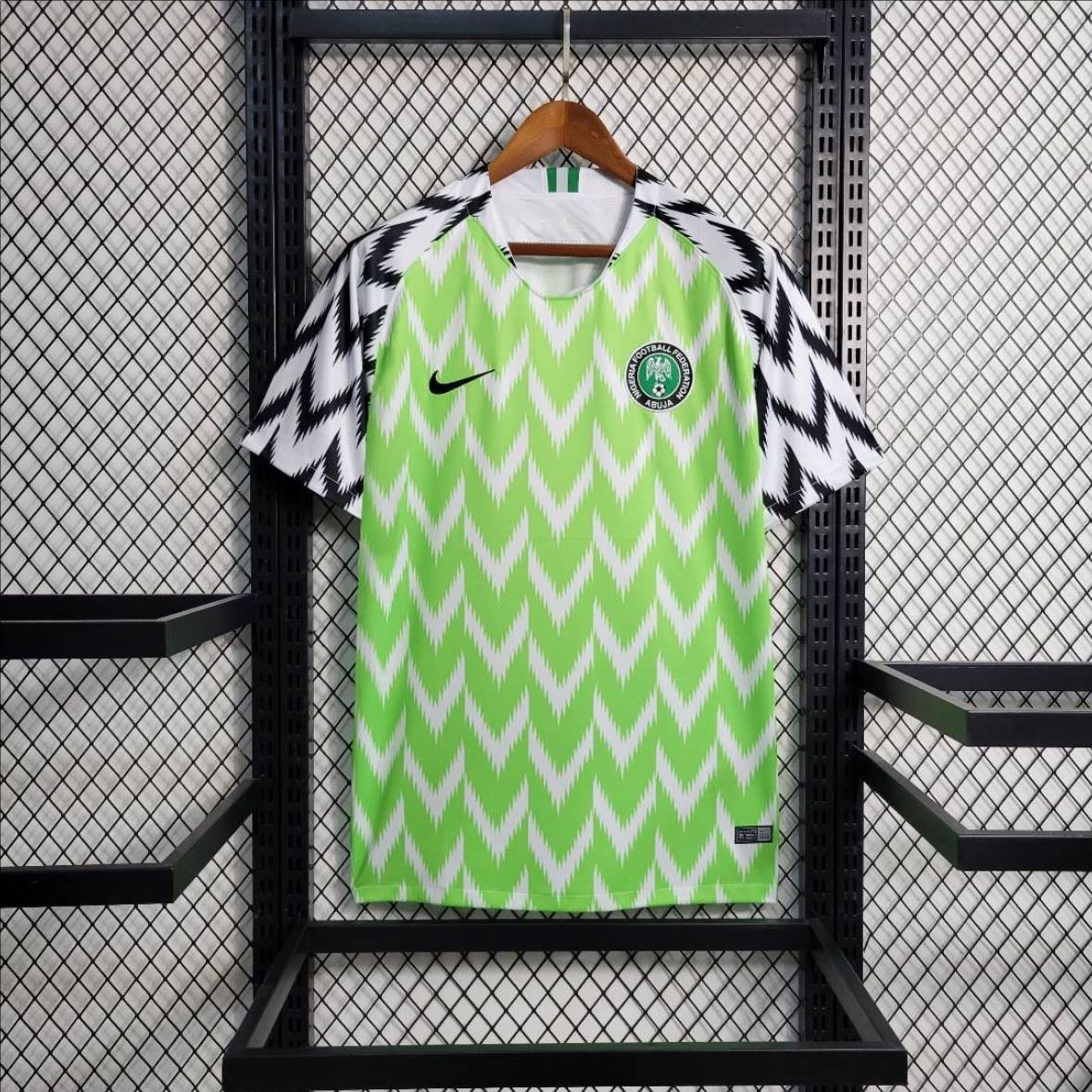 Nigeria 2018 - Neon Nike kit