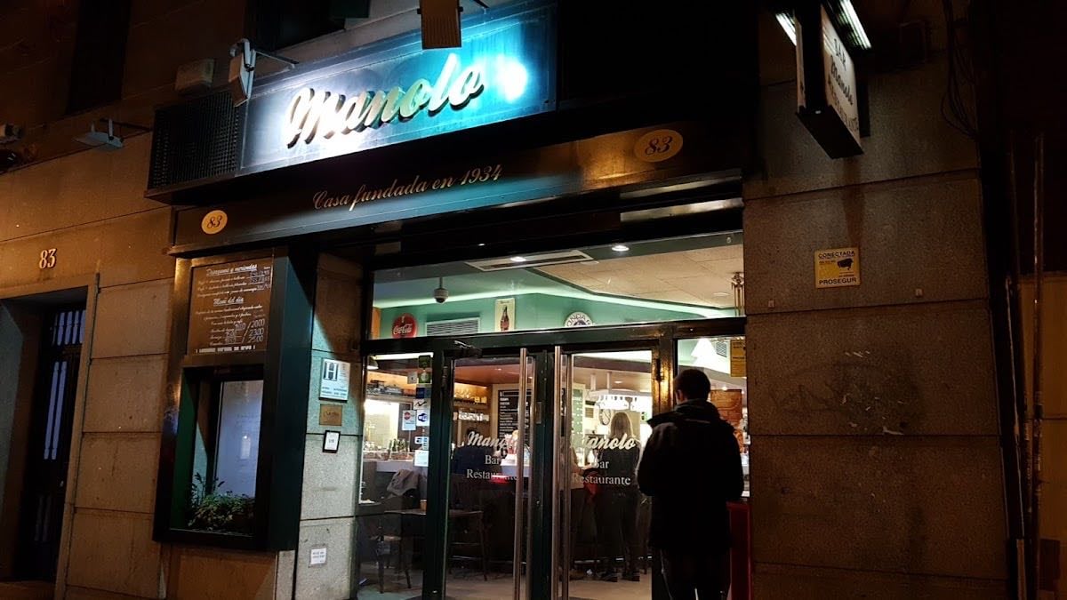 Restaurante Manolo 1934