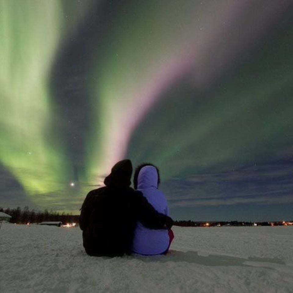 ver las auroras boreales <3