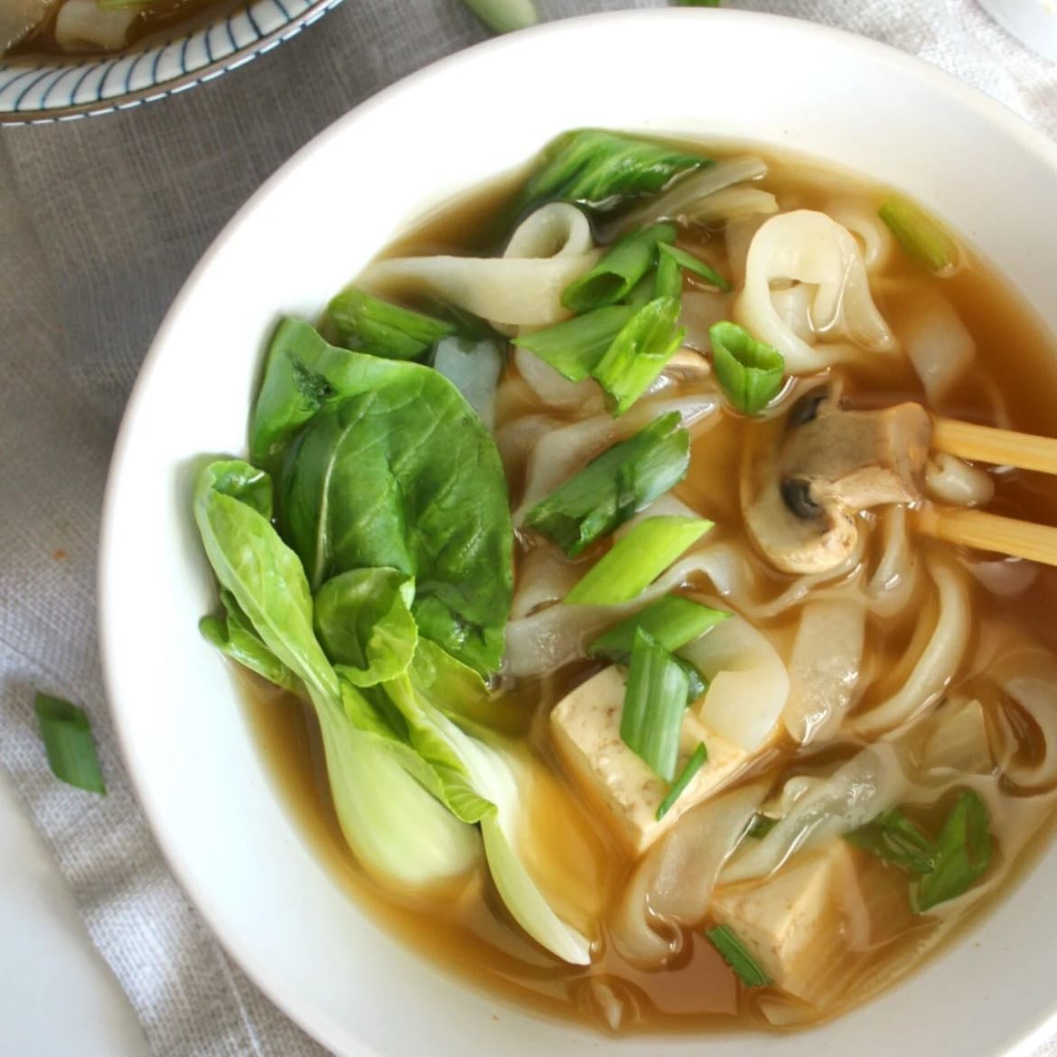 Asian Veggie Noodle Soup