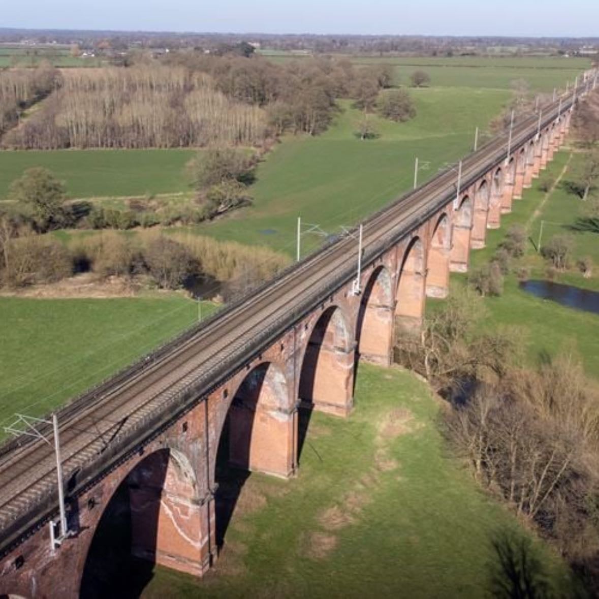 The Twemlow Viaduct - Where Harry had his first kiss + there is a huge Harry shrine there