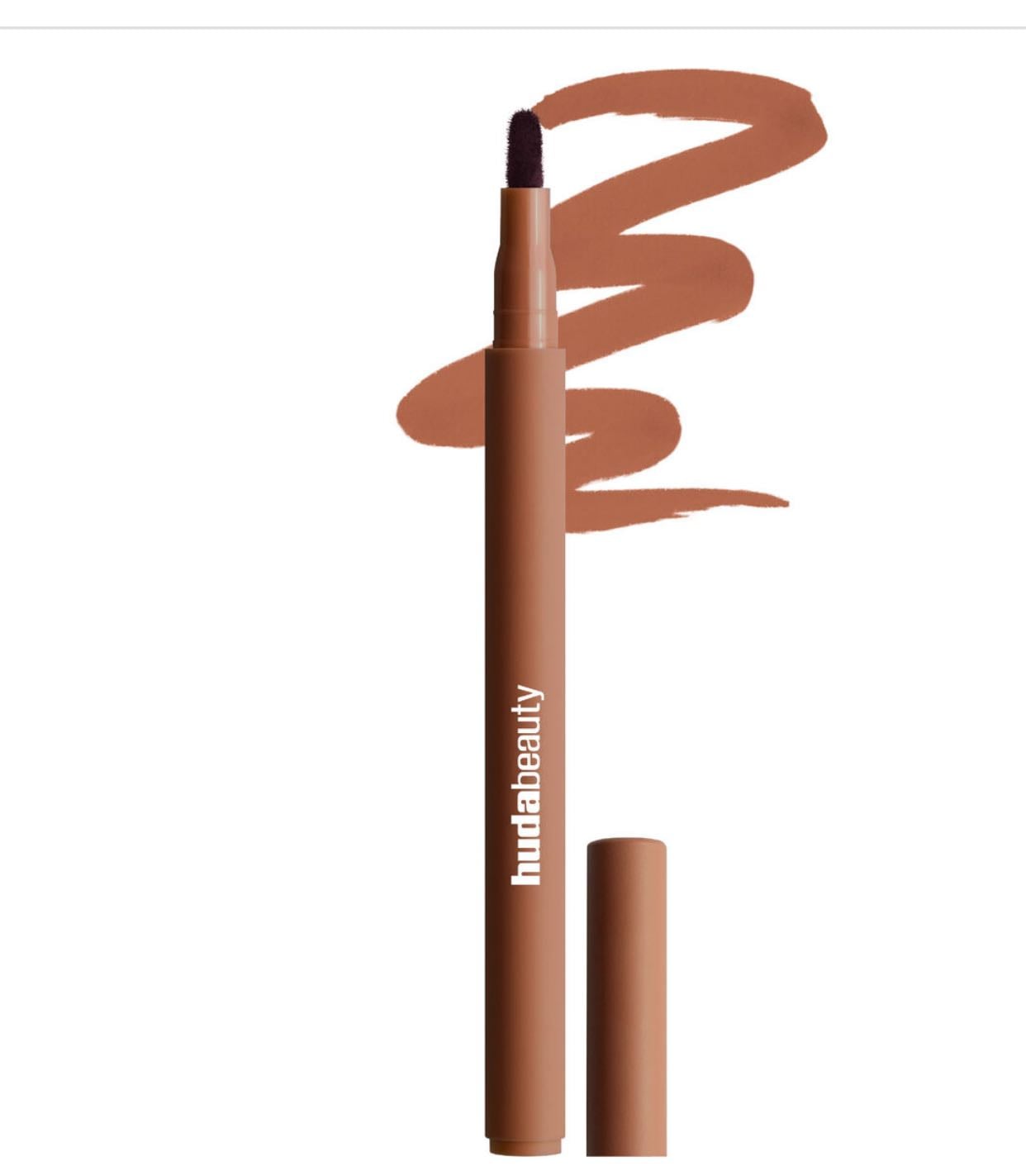 Huda beauty lip contour stain (toasty brown)