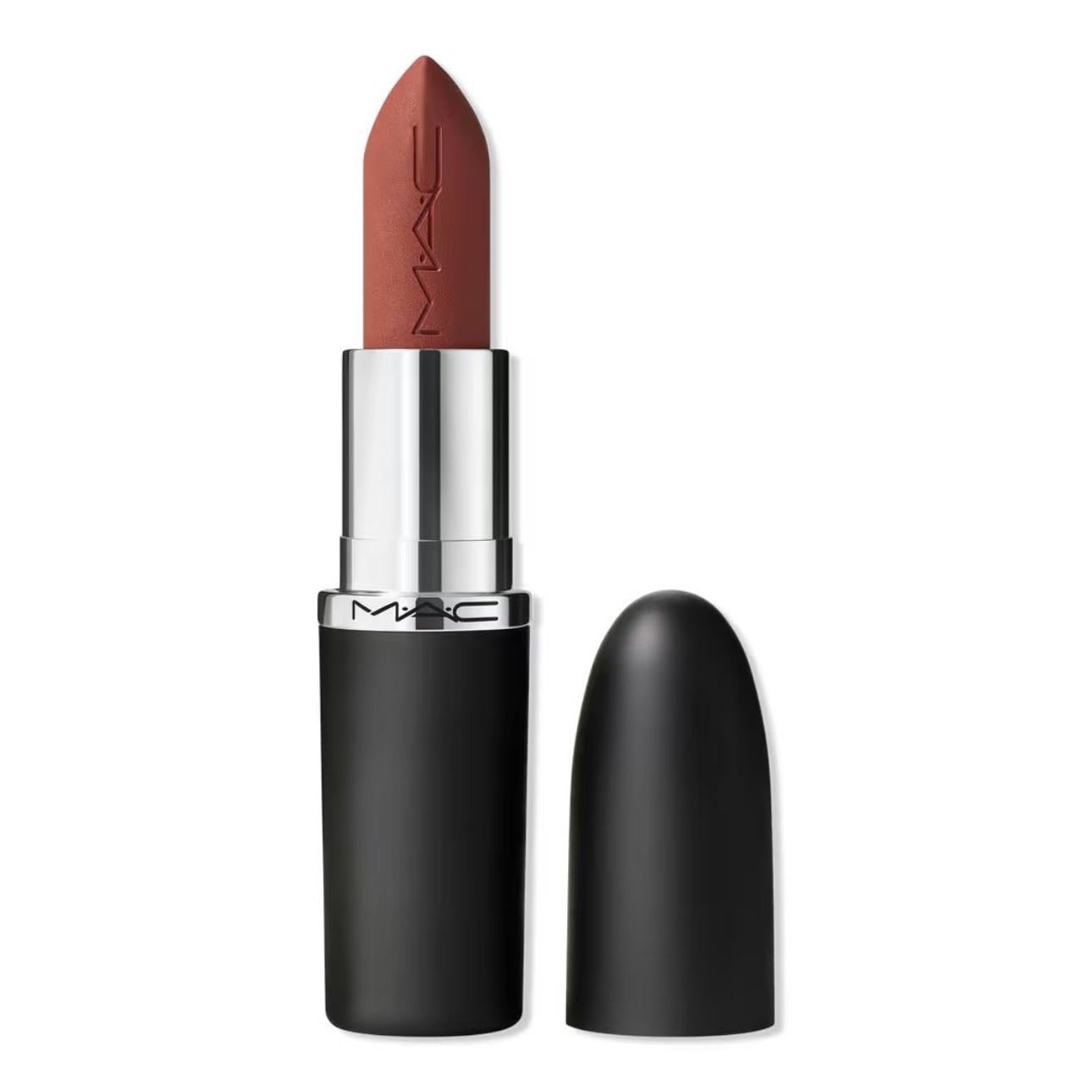 Mac Matte Lipstick “Warm Teddy” - Pair this with “Spice” lip liner and you’ll have the best lip combo