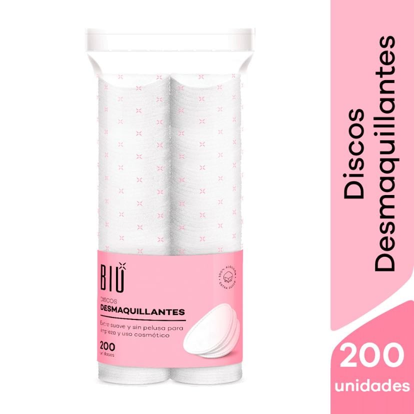 Biu - Discos Desmaquillantes De Algodón