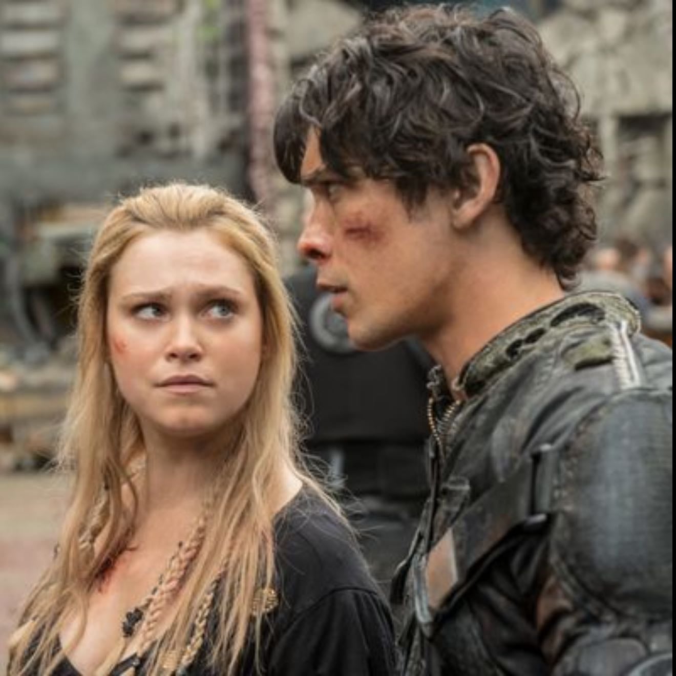 clarke & bellamy (the 100) - i hate the way they ended