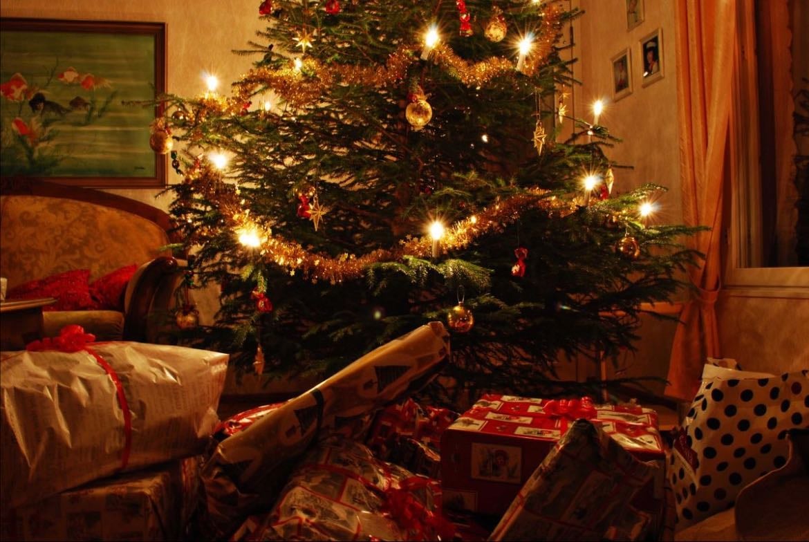 christmas - (especially as a child)