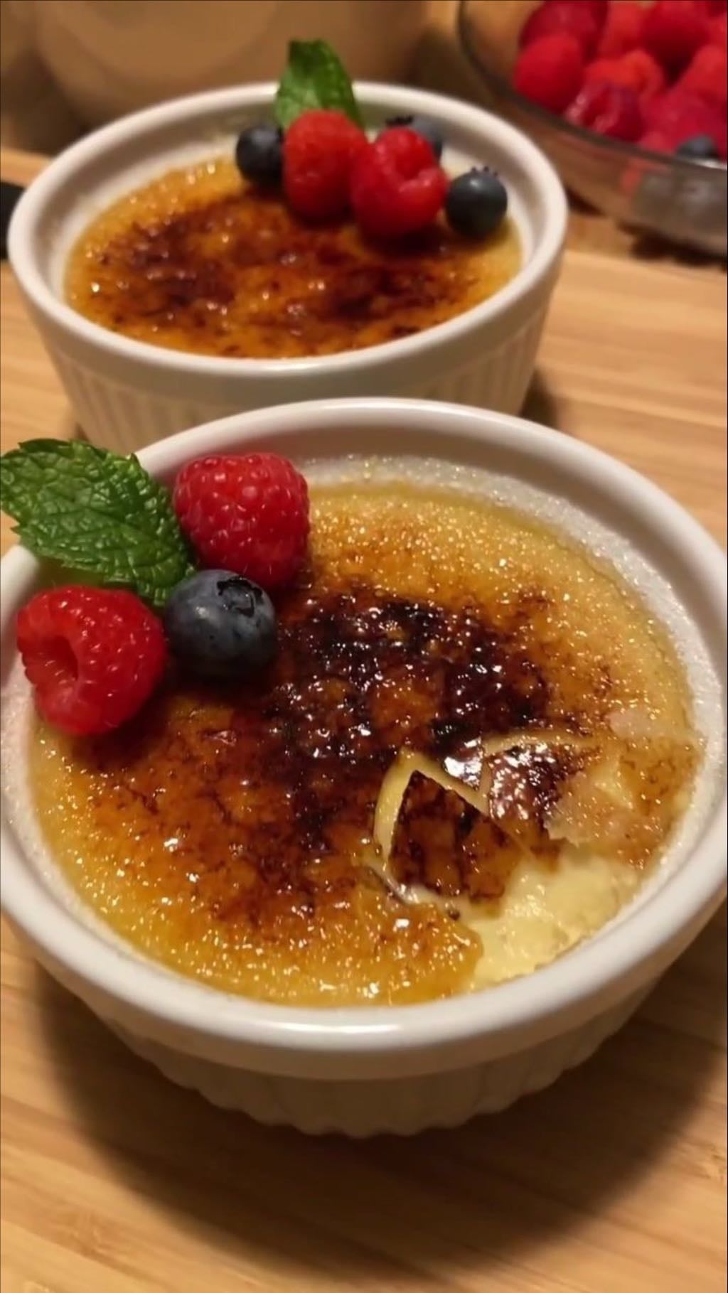 crème brûlée
