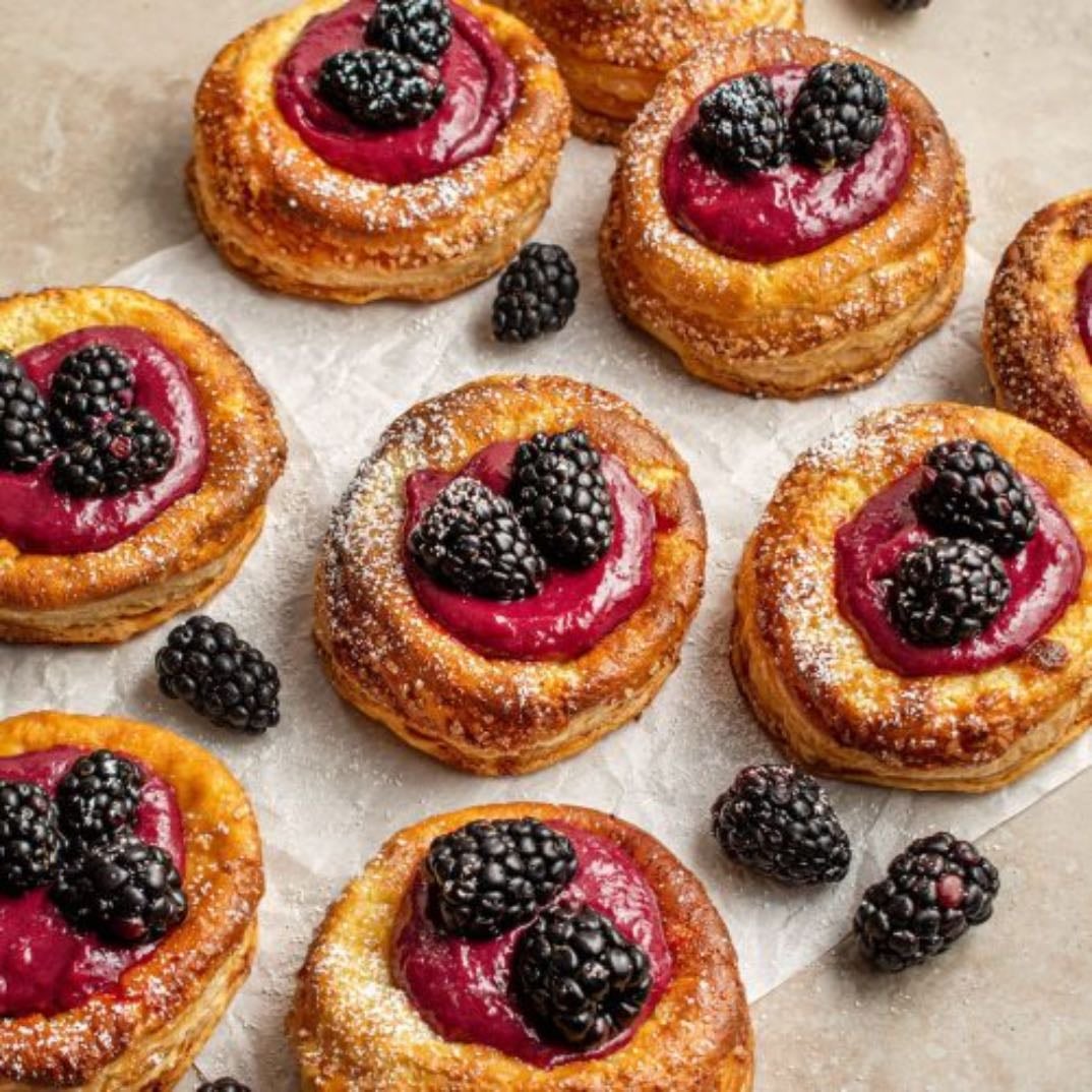 blackberry cream cheese danish pastry