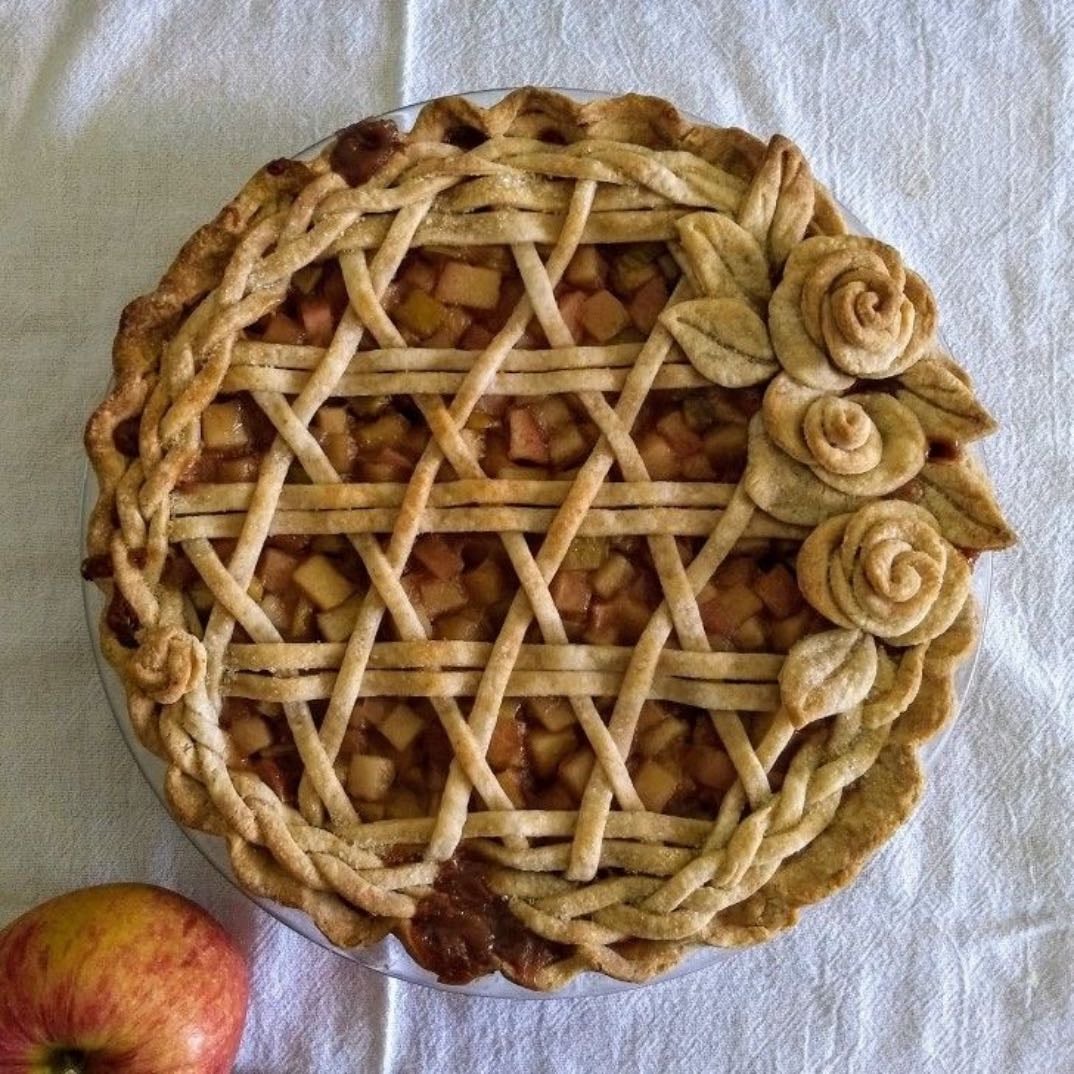 pie with fun top