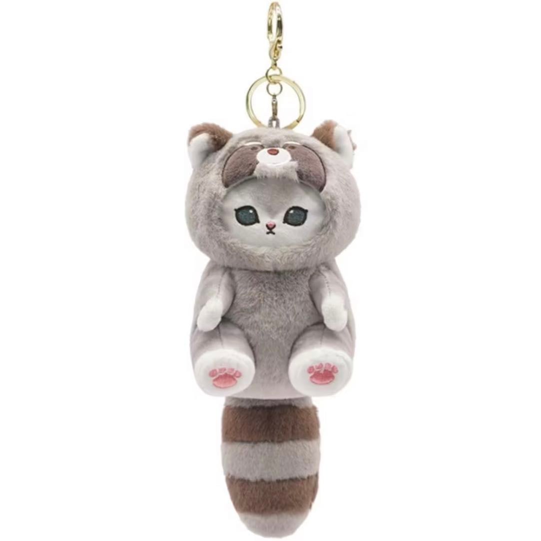 chaveiro de guaxinim - 21,70 na shopee