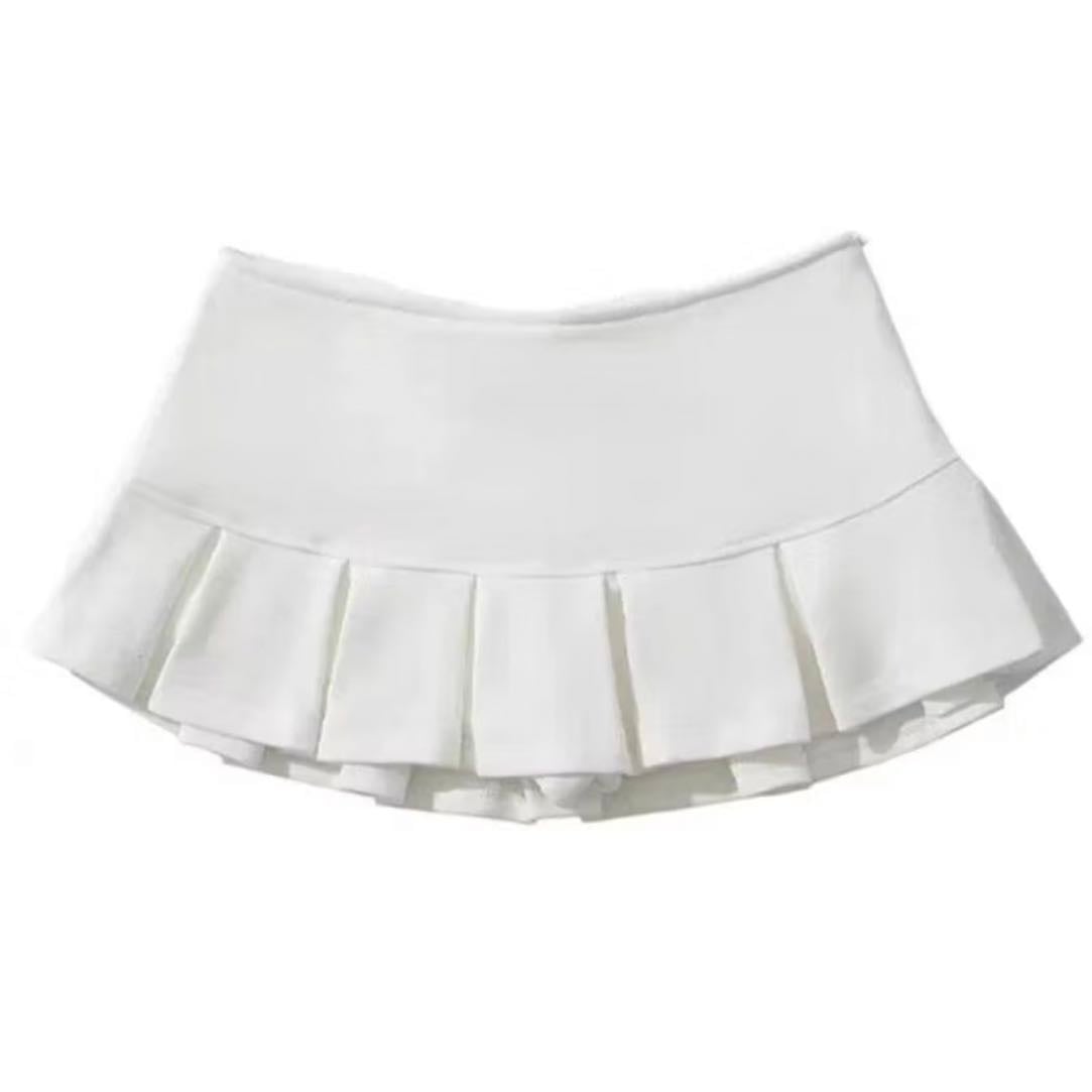 mini saia plissada - 65,00 na shopee