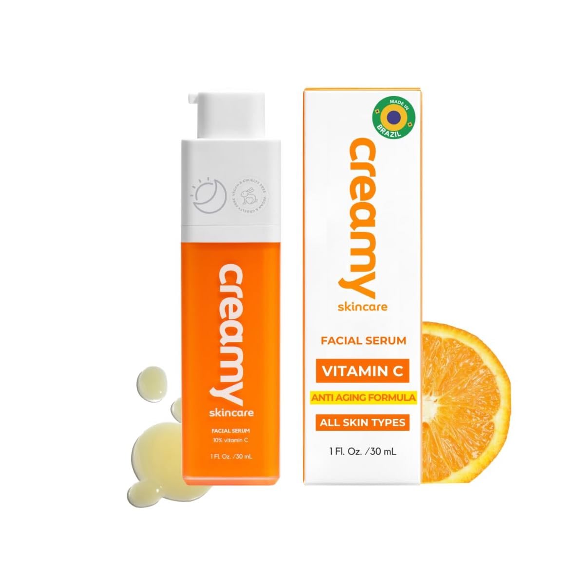 Vitamina C - Creamy - Previne e melhora sinais de idade
