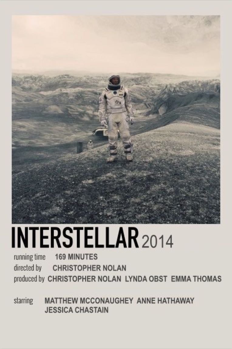 Interstellar - Christopher Nolan · 2014