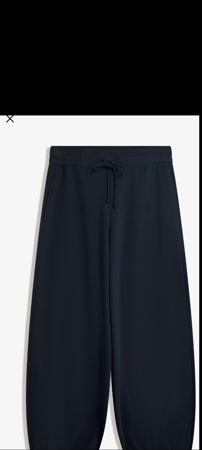 Black joggers - Que sean anchos