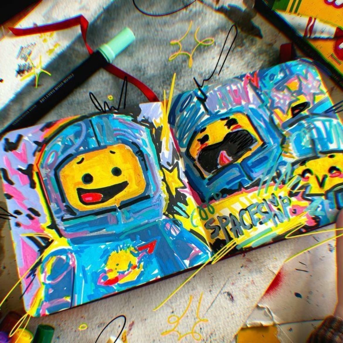 Lego - Oc / autorretrato