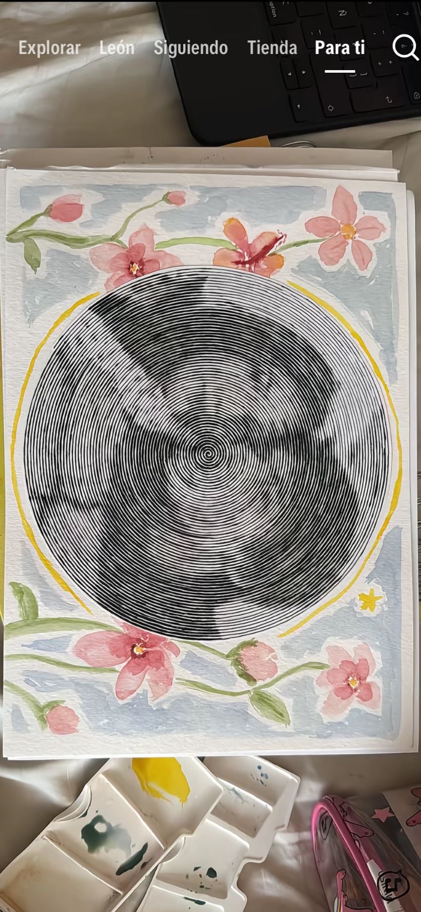 Dibujo de otra forma diferente