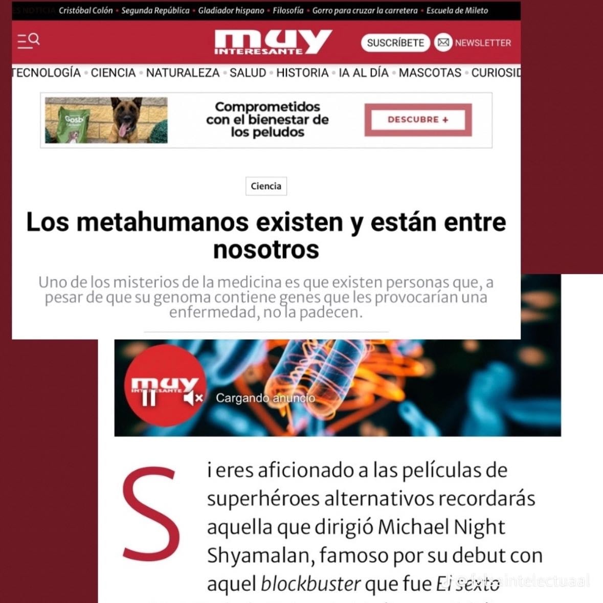Los meta humanos existen y están entre nosotros