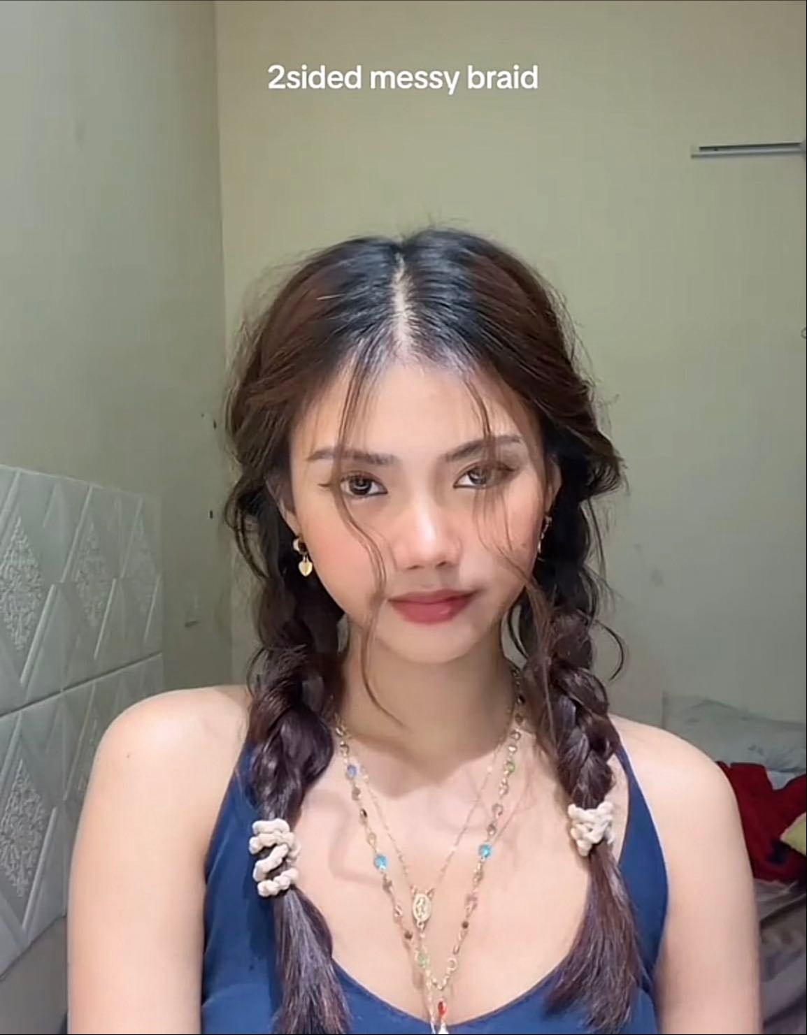 2 trenzas (con volumen) - https://vt.tiktok.com/ZSDeLjeEK/