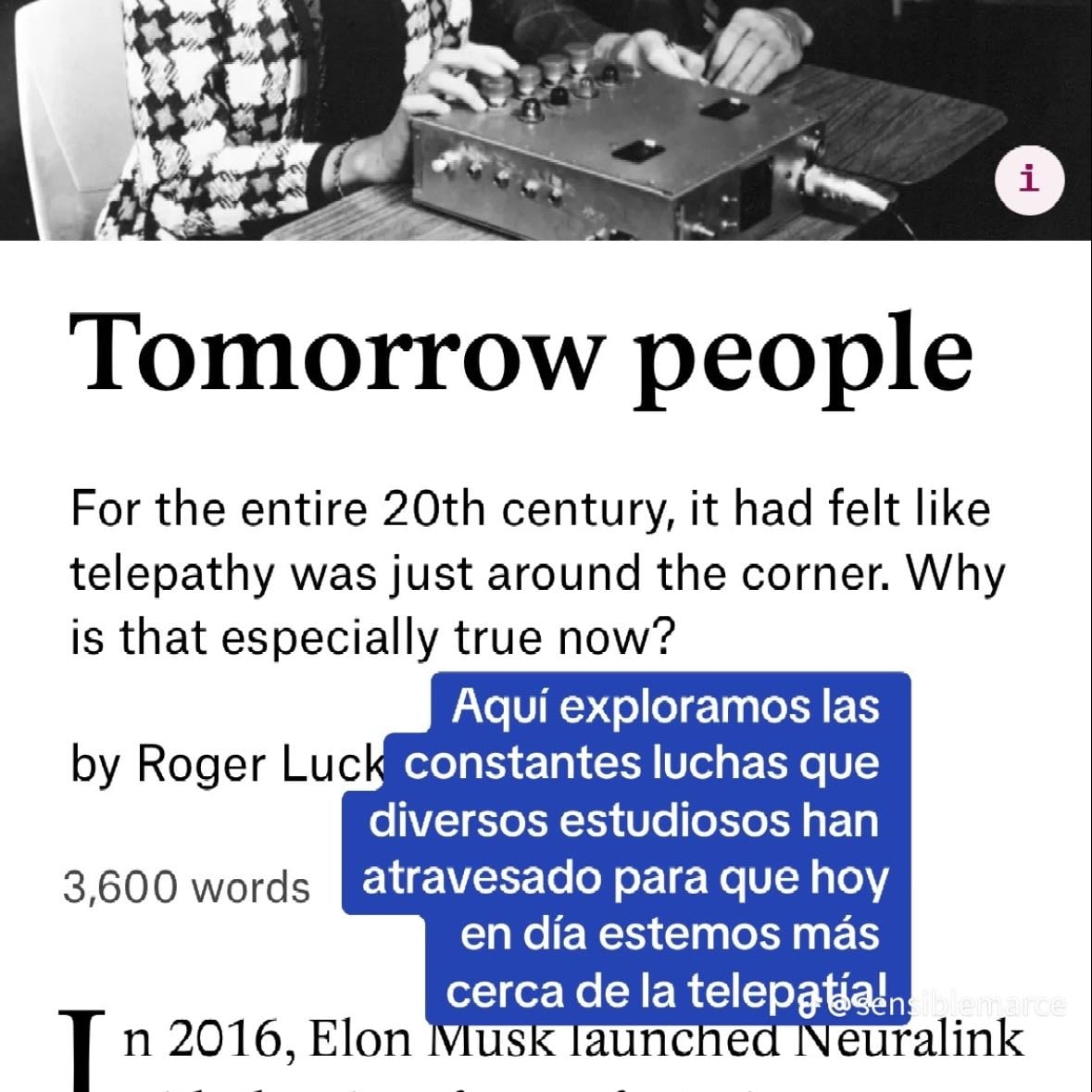 Tomorrow people