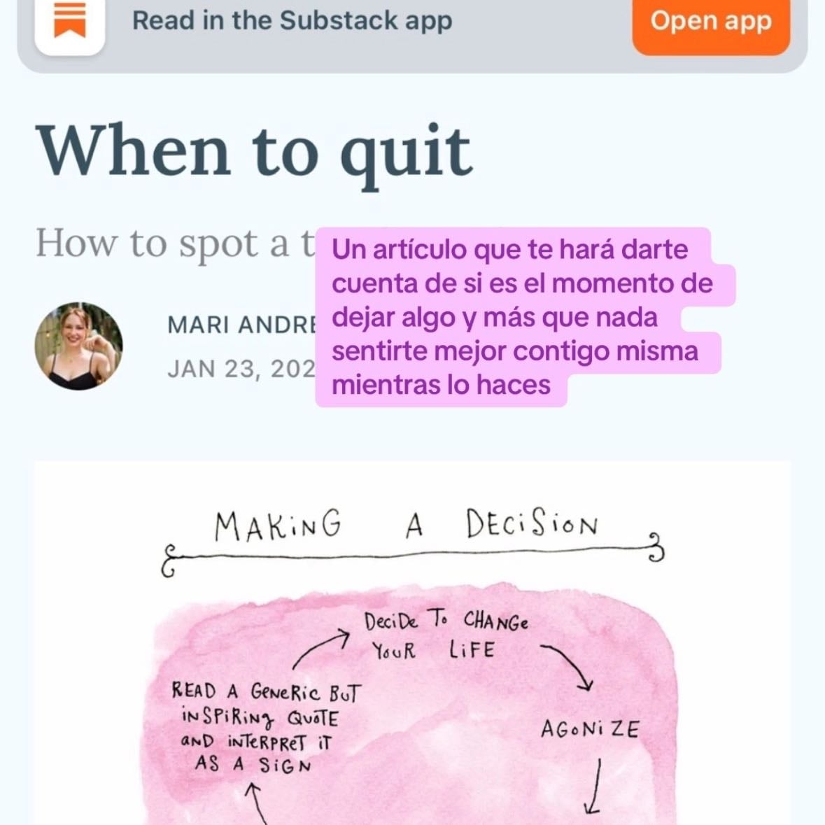 When to quit