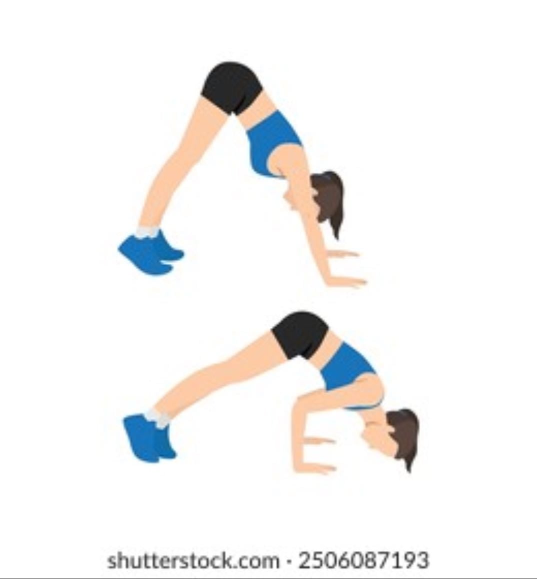 Pike push ups