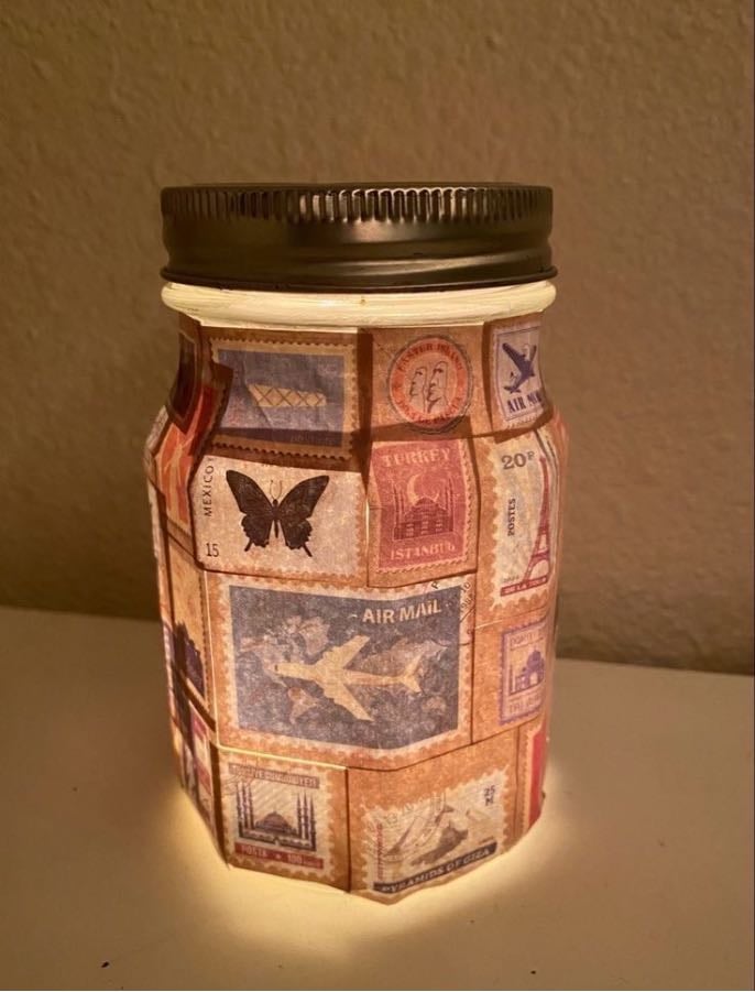 lamp jar