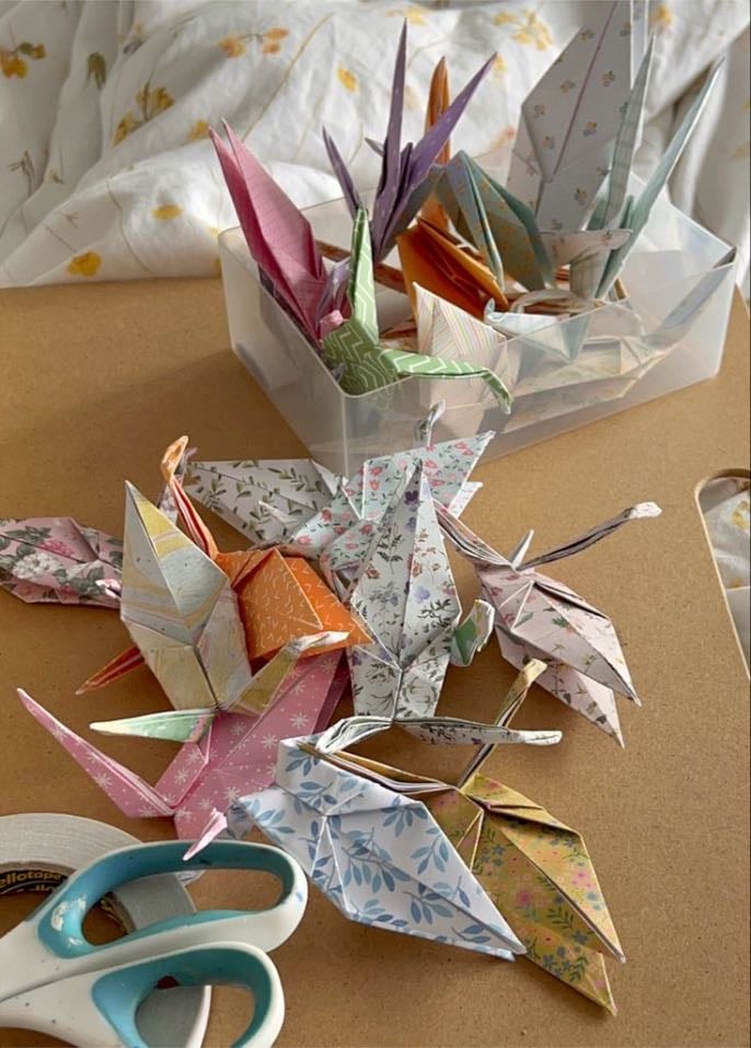 make origami/paper craft