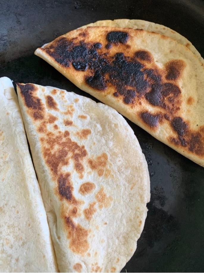 tortilla à la viande