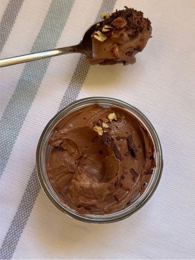 mousse au chocolat