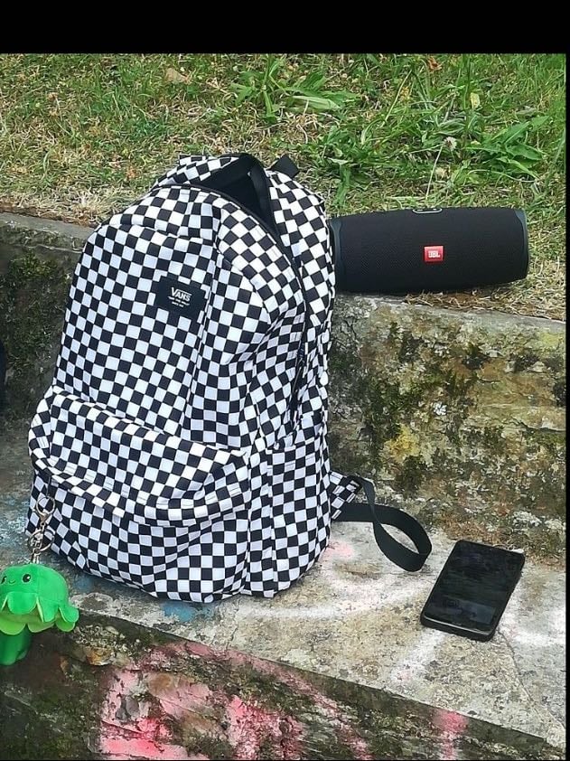 Mochila vans de cuadros
