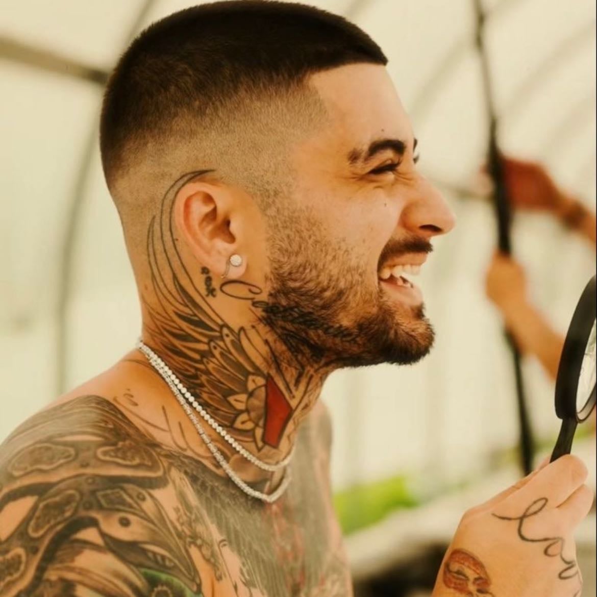 buzz cut zayn
